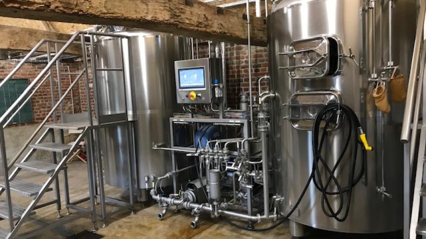Salle de brassage